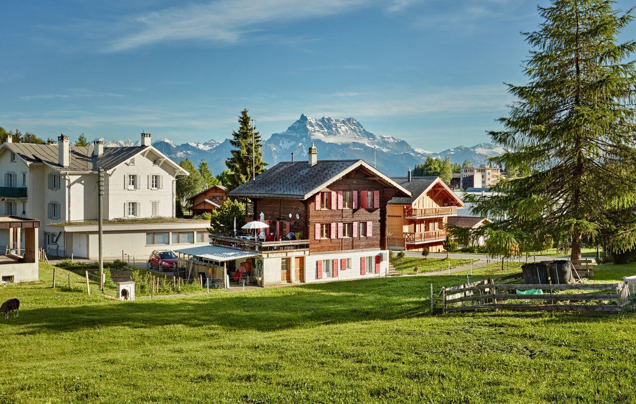 Le Liseron Leysin Buitenkant foto